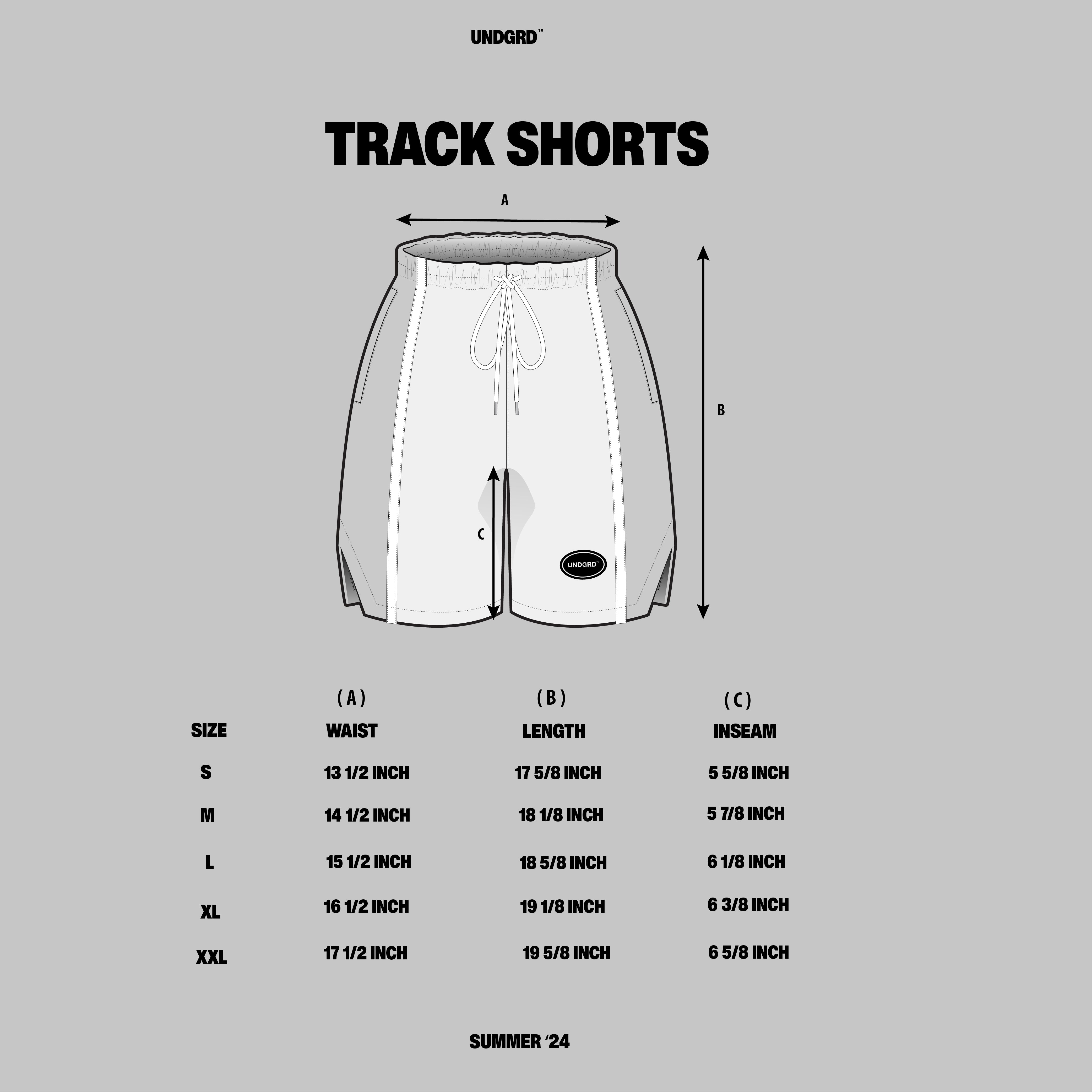 TRACK SHORTS